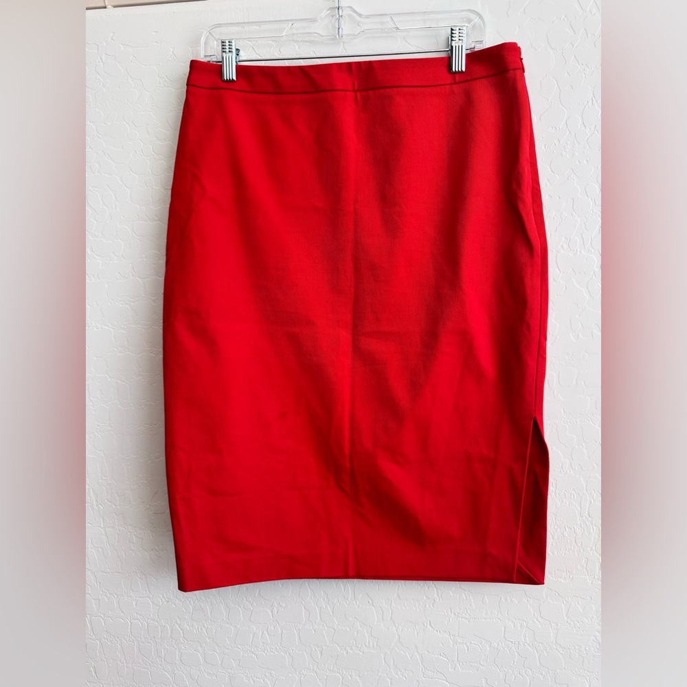 Banana Republic Red Pencil Skirt
